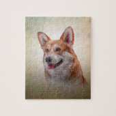 Tekening Hondenras Welsh Corgi Legpuzzel (Verticaal)