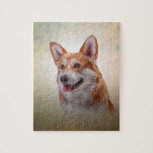Tekening Hondenras Welsh Corgi Legpuzzel