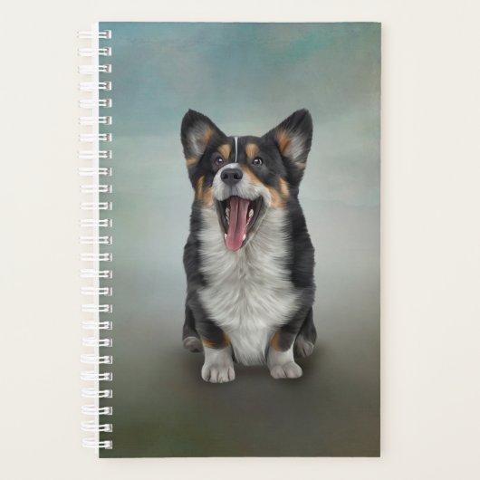 Tekening Hondenras Welsh Corgi Planner (Voorkant)