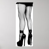 Tekening inktviskousen voor weekbestanden van vrou poster (Voorkant)