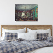 Tekening Kamer van Empress Alexandra Canvas Afdruk (Insitu (Slaapkamer))