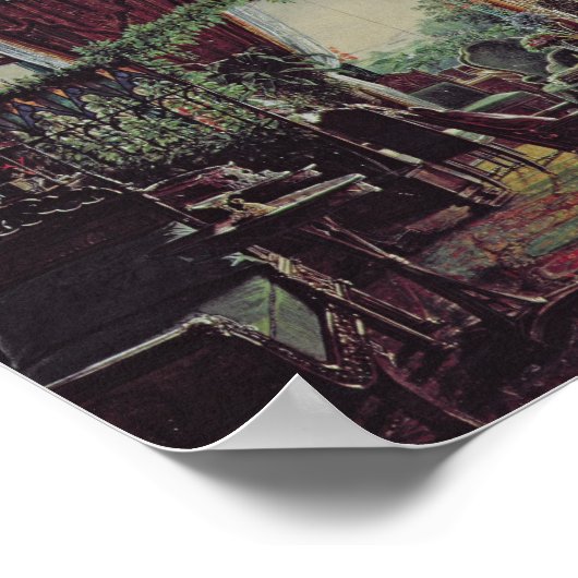 Tekening Kamer van Empress Alexandra Poster (Hoek)