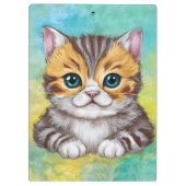 Tekening Kat Klembord (Achterkant)