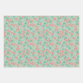 Tekening kerstboom Evergreen Pine Needles Inpakpapier Vel (Voorkant 2)