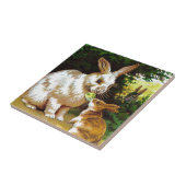 tekening: Kleine Bunnies Tegeltje (Zijkant)