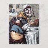  tekening: Little Piggy Eating Ham Briefkaart (Voorkant)