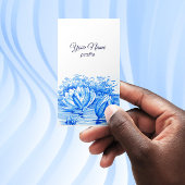  tekening - Lotusbloemen - Visitekaartje