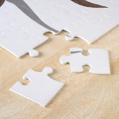 Tekening met voet T-Rex Legpuzzel (Zijkant)