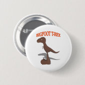 Tekening met voet T-Rex Ronde Button 5,7 Cm (Voorkant /achterkant)