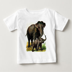  tekening: Moeder Elephant met Calf