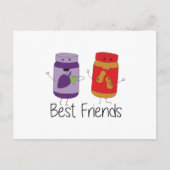 Tekening PB en J Best Friends Pb en J BFF Briefkaart (Voorkant)