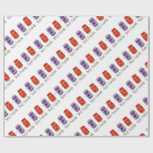 Tekening PB en J Best Friends Pb en J BFF Cadeaupapier (Vlak)