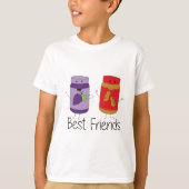 Tekening PB en J Best Friends Pb en J BFF T-shirt (Voorkant)