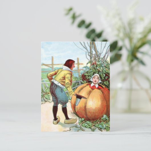  tekening: Peter Pumpkin Eater Briefkaart (Staand voorkant)