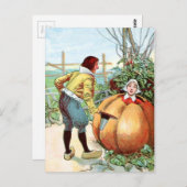  tekening: Peter Pumpkin Eater Briefkaart (Voorkant / Achterkant)