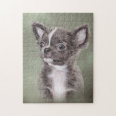 Tekening Puppy Chihuahua Legpuzzel (Verticaal)