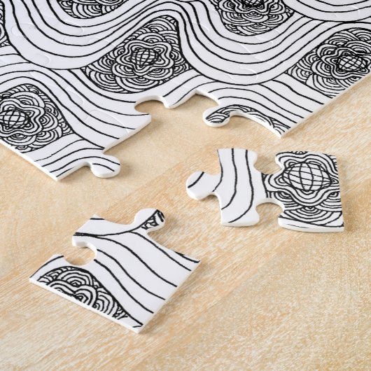 Tekening Puzzle Legpuzzel (Zijkant)