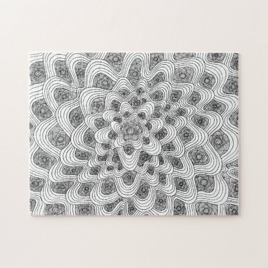 Tekening Puzzle Legpuzzel (Horizontaal)