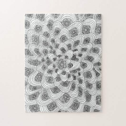 Tekening Puzzle Legpuzzel (Verticaal)