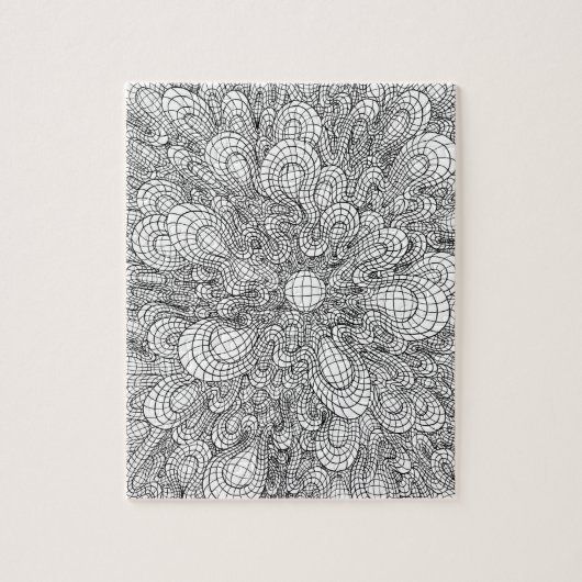 Tekening Puzzle Legpuzzel (Verticaal)