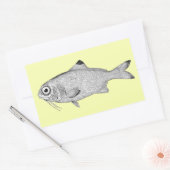  tekening rechthoekige sticker (Envelop)