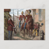  tekening: RedmanSoldaten Briefkaart (Voorkant)