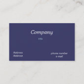  tekening - reflectie in Swan - Visitekaartje (Achterkant)