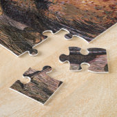  tekening: Rooster en Hen Legpuzzel (Zijkant)