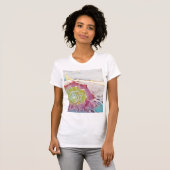  tekening roze gele zeeslag t-shirt (Voorkant volledig)