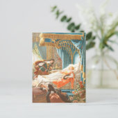  tekening: Slapende schoonheid Briefkaart (Staand voorkant)