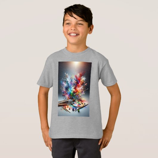 Tekening T-shirt (Voorkant volledig)