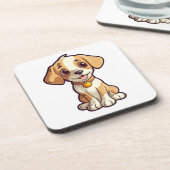 Tekening tekenfilm bier onderzetter (Linkerzijde)