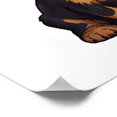 Tekening tekenfilm poster (Hoek)