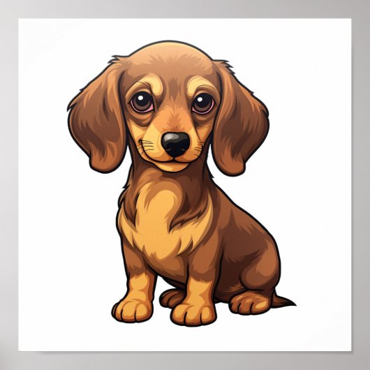 Tekening tekenfilm poster (Voorkant)