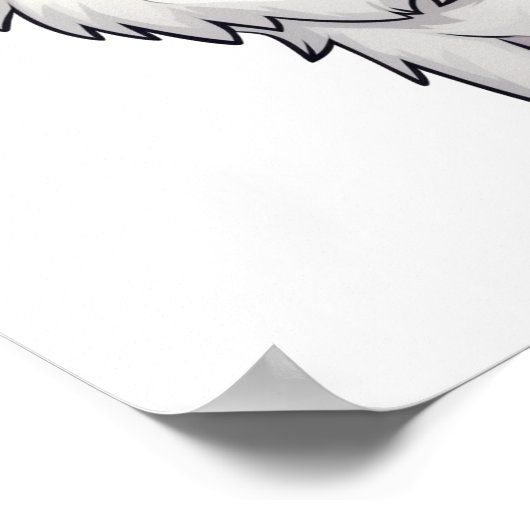 Tekening tekenfilm poster (Hoek)