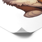 Tekening tekenfilm poster (Hoek)