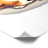 Tekening tekenfilm poster (Hoek)