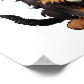 Tekening tekenfilm poster (Hoek)