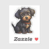 Tekening tekenfilm sticker (Vel)