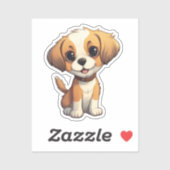 Tekening tekenfilm sticker (Vel)