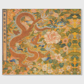 TEKENING TUSSEN MENSEN, STROMEN, GROENE VERLIEZEN  CADEAUPAPIER (Vlak)