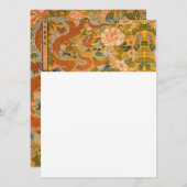 TEKENING TUSSEN MENSEN, STROMEN, GROENE VERLIEZEN  KAART (Voorkant / Achterkant)