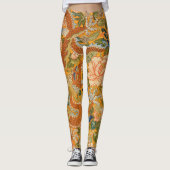 TEKENING TUSSEN MENSEN, STROMEN, GROENE VERLIEZEN  LEGGINGS (Voorkant)