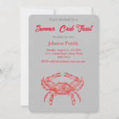  tekening - Uitnodiging krabbenkast (Voorkant)