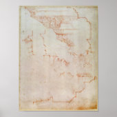 Tekening van architectuurgegevens poster (Voorkant)