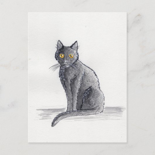 Tekening van Carol - Briefkaart (Voorkant)