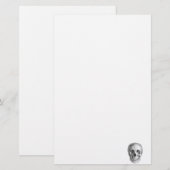 Tekening van de anatomische schets van de menselij briefpapier (Voorkant / Achterkant)