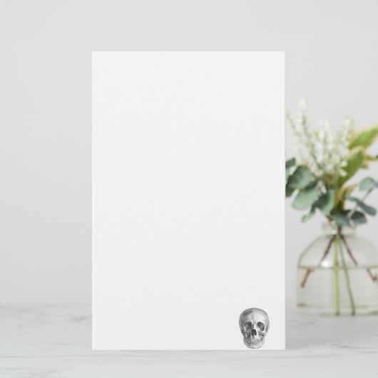 Tekening van de anatomische schets van de menselij briefpapier (Staand voorkant)