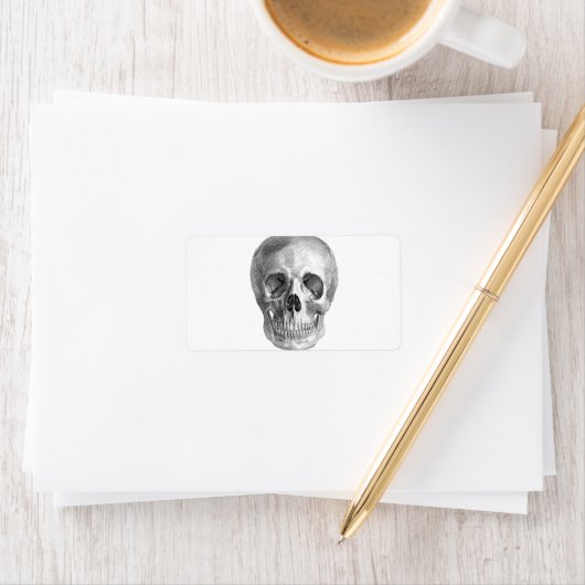 Tekening van de anatomische schets van de menselij etiket (Insitu)