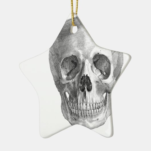 Tekening van de anatomische schets van de menselij keramisch ornament (Links)